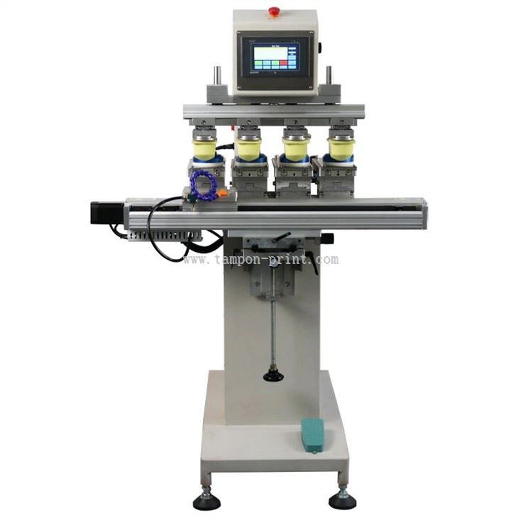 4 Color Silicone Pad Printing Machine